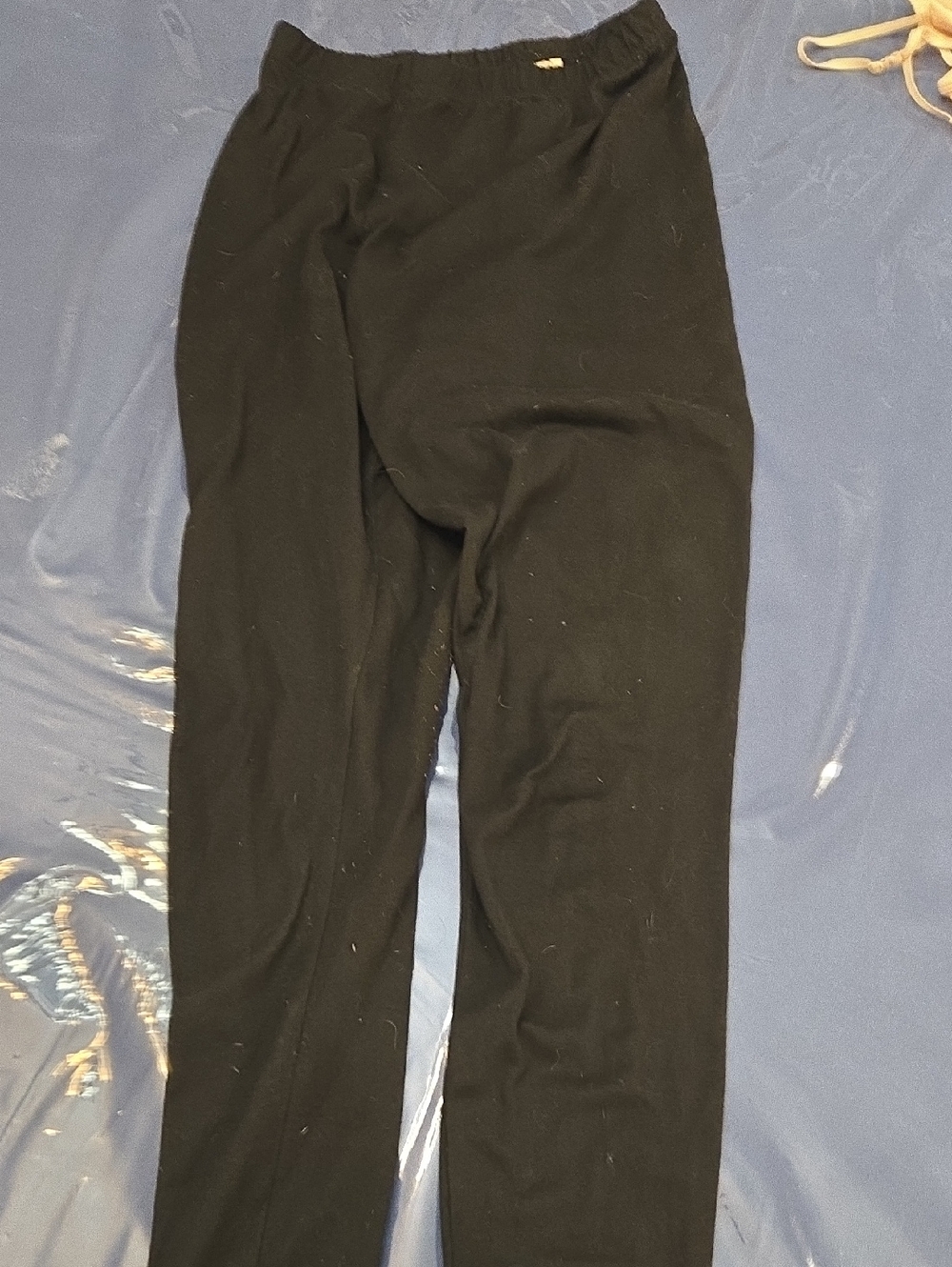 Black Elastic Waist Leggings